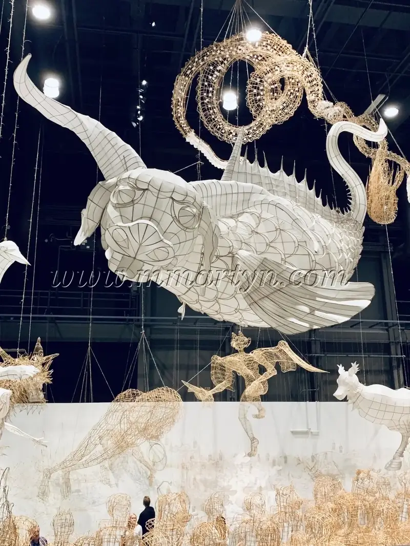 LA flying art